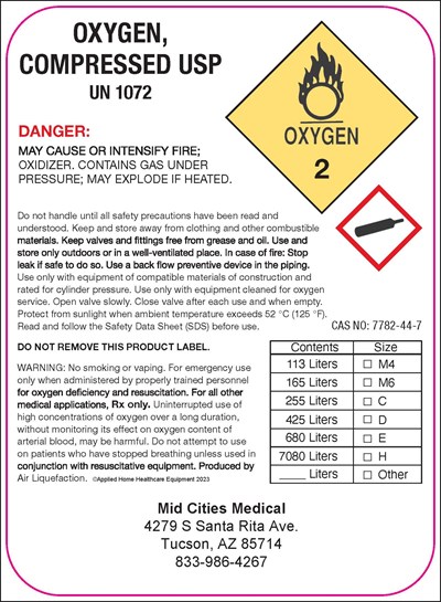 Mid Cities Hp Oxygen Label (Mid Cities Label Hp 2024)